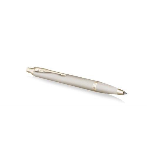 Шариковая ручка Parker IM Professionals Monochrome Champagne, стержень:M, цвет чернил: blue, в подарочной упаковке.