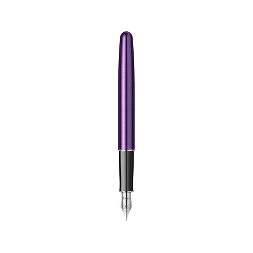 Перьевая ручка Parker Sonnet Essentials Violet SB Steel CT, перо: F, цвет чернил black, в подарочной упаковке.