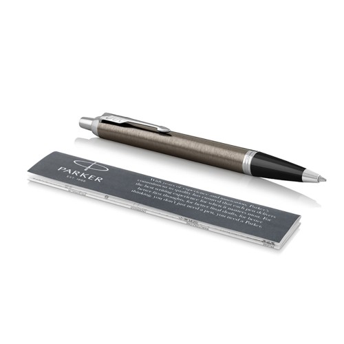 Ручка шариковая «Parker IM Core Dark Espresso Lacque CT», кофейный