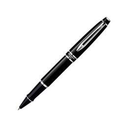Ручка-роллер Waterman Expert, цвет: Black Laque CT, стержень: Fblk