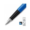 Перьевая ручка Parker Jotter, цвет ORIGINALS BLUE CT, цвет чернил синий/черный, толщина линии M, В БЛИСТЕРЕ