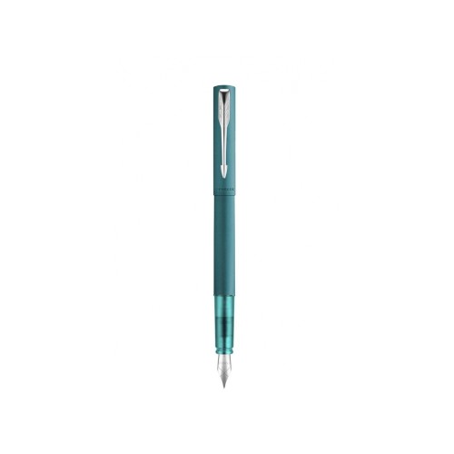 Перьевая ручка Parker Vector XL Teal CT, цвет чернил blue, перо: F, в подарочной упаковке.