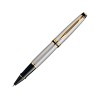 Ручка-роллер Waterman Expert 3, цвет: Stainless Steel GT, стержень: Fblk