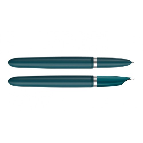 Перьевая ручка Parker 51 CORE TEAL BLUE CT, перо: F, цвет чернил: black, в подарочной упаковке.