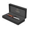 Шариковая ручка Parker Sonnet Essentials Orange SB Steel CT, цвет чернил black, перо: M, в подарочной упаковке.