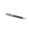 Шариковая ручка Parker Sonnet Premium Metal & Grey Lacquer PGT, стержень: M, цвет чернил: black , в подарочной упаковке