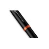 Ручка-роллер Parker IM Vibrant Rings Flame Orange, стержень:Fblk, в подарочной упаковке.