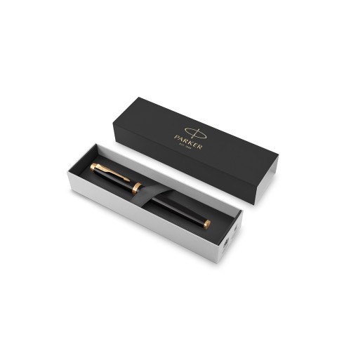 Ручка перьевая «Parker IM Core Black GT», черный/золотистый