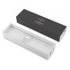 Ручка роллер Parker IM Premium Warm Silver (grey)  GT, стержень: F, цвет чернил: black, в подарочной упаковке.
