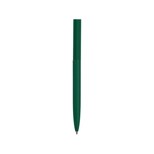 Шариковая металлическая ручка "Minimalist" софт-тач, зеленый