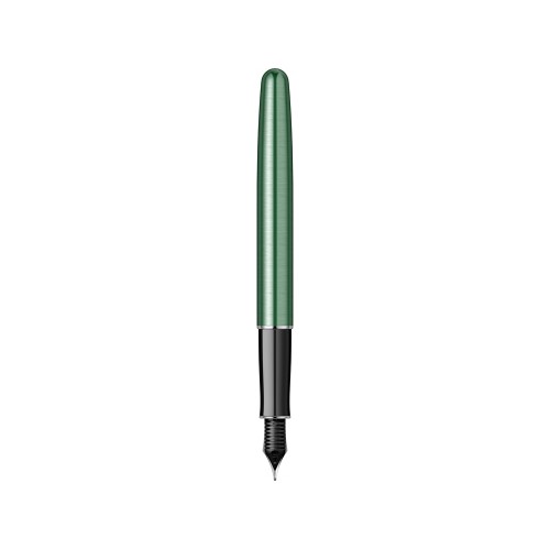 Перьевая ручка Parker Sonnet Essentials Green SB Steel CT, перо: F, цвет чернил: black, в подарочной упаковке.