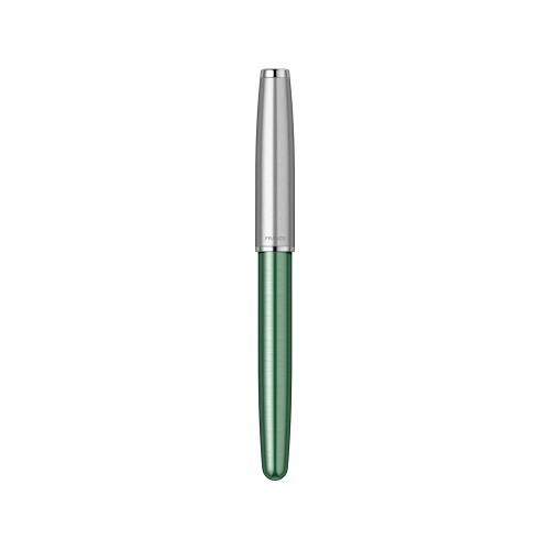 Перьевая ручка Parker Sonnet Essentials Green SB Steel CT, перо: F, цвет чернил: black, в подарочной упаковке.