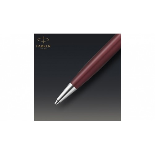 Шариковая ручка Parker Sonnet Premium Refresh RED CT, стержень: M, цвет чернил: black , в подарочной упаковке