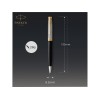Шариковая ручка Parker Sonnet Premium Refresh BLACK GT, стержень: M, цвет чернил: black , в подарочной упаковке