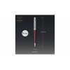 Шариковая ручка Parker Sonnet Premium Refresh RED CT, стержень: M, цвет чернил: black , в подарочной упаковке
