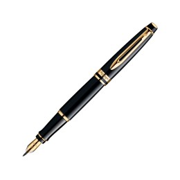 Перьевая ручка Waterman Expert 3, цвет: Black Laque GT, перо: F