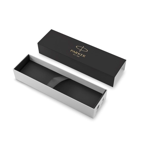 Перьевая ручка Parker IM Metal Brushed Metal GT, перо: F, цвет чернил: blue