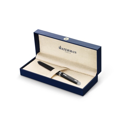 Перьевая ручка Waterman Hemisphere, цвет: MattBlack CT, перо: F