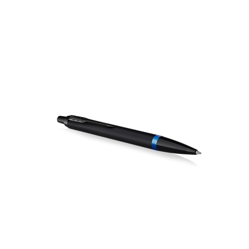 Шариковая ручка Parker IM Vibrant Rings Flame Blue,стержень: M, цвет чернил: Blue, в подарочной упаковке.