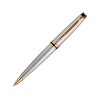 Шариковая ручка Waterman Expert 3, цвет: Stainless Steel GT, стержень: Mblue