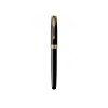 Ручка-роллер Parker Sonnet Black Lacquer GT, стержень: F, цвет чернил: black, в подарочной упаковке