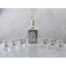 Набор со штофом МЕТАЛЛУРГИ