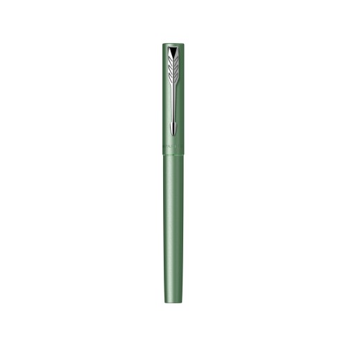 Ручка-роллер Parker Vector XL Green CT, цвет чернил black, стержень: F, в подарочной упаковке.