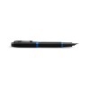 Перьевая ручка Parker IM Vibrant Rings Flame Blue, стержень:F, цвет чернил: blue, в подарочной упаковке.