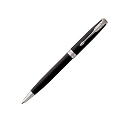 Ручка шариковая «Parker Sonnet Core Matte Black CT», черный/серебристый