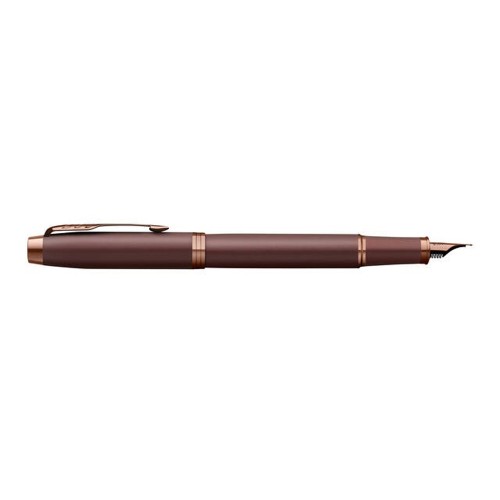 Перьевая ручка Parker IM Monochrome Brown, перо:F, цвет чернил: Black, в подарочной упаковке.