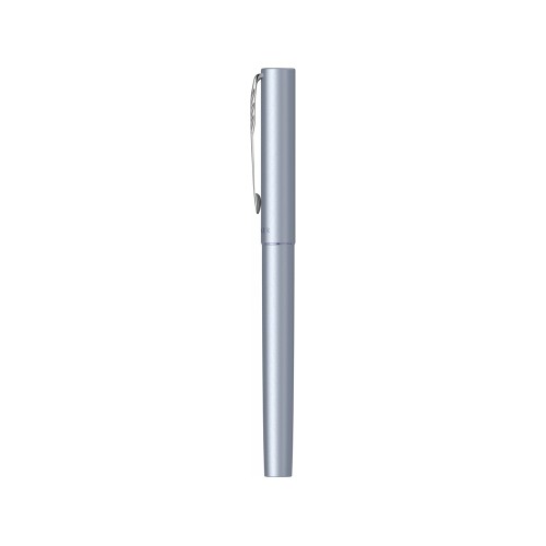 Ручка-роллер Parker Vector XL Silver Blue CT, цвет чернил black, стержень: F, в подарочной упаковке.