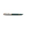 Перьевая ручка Parker 51 Premium Forest Green GT, перо: F чернила: Black,Blue, в подарочной упаковке