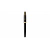 Ручка роллер Parker Sonnet  Matte Black GT, стержень: F, цвет чернил: black, в подарочной упаковке