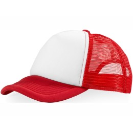 Бейсболка "Trucker", красный/белый