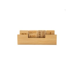 Календарь настольный "вечный" MEDUS, бежевый