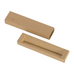 Футляр для 1 ручки из переработанного картона "Recycard", натуральный