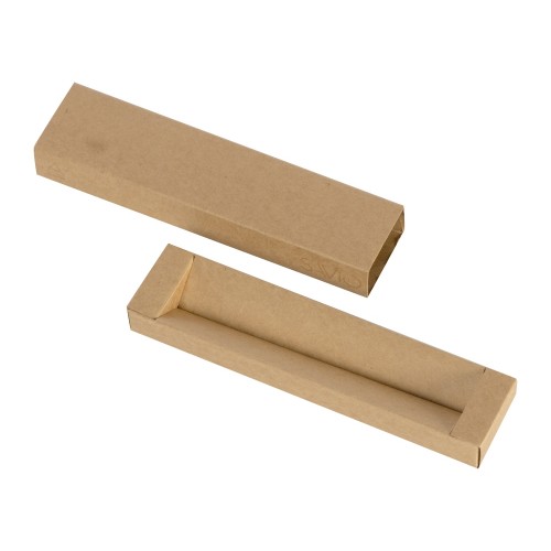 Футляр для 1 ручки из переработанного картона "Recycard", натуральный