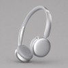Беспроводные накладные наушники Stereo Light, BT 5.4, 300 мАч, cеребристый, Deppa