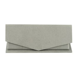 Подарочная коробка для флеш-карт треугольная, серый