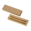 Футляр для 2 ручек из переработанного картона "Recycard", натуральный