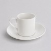 Кофейная пара прямой формы Espresso, 100мл, белый