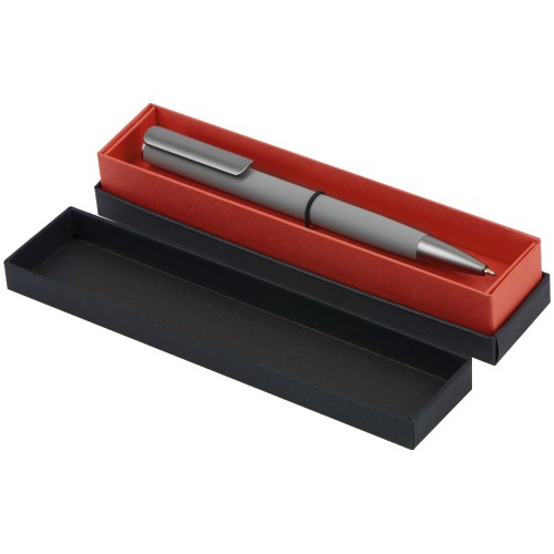 Футляр для 1 ручки "Bloom", черный с красным