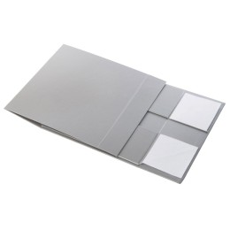 Коробка разборная на магнитах L, серебристый