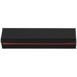 Футляр для 1 ручки "Bloom", черный с оранжевым