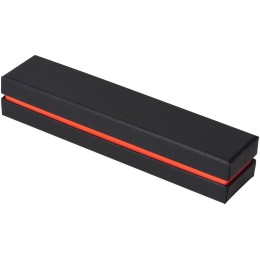 Футляр для 1 ручки "Bloom", черный с оранжевым