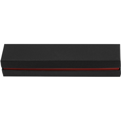 Футляр для 1 ручки "Bloom", черный с красным