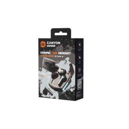 Игровая гарнитура Canyon DoubleBee GTWS-2, черный (CND-GTWS2B)