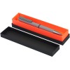 Футляр для 1 ручки "Bloom", черный с оранжевым