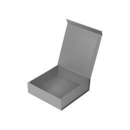 Коробка разборная на магнитах S, серебристый