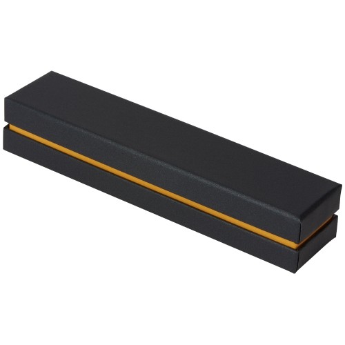 Футляр для 1 ручки "Bloom", черный с желтым